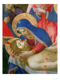 Lamentation over the Dead Christ, 1436-41 (Detail) Reproduction procédé giclée par Fra Angelico 