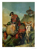 Spanish Contrabandista, 1861 Lámina giclée por Richard Ansdell Spanish Contrabandista, 1861 Lámina giclée por Richard Ansdell