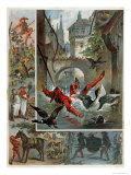 Illustration for Till Eulenspiegel Story by Richard Strauss c. 1860-80 Lámina giclée por Carl Offterdinger Illustration for Till Eulenspiegel Story by Richard Strauss c. 1860-80 Lámina giclée por Carl Offterdinger