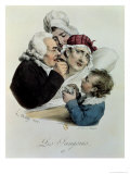 Leeches Giclee-trykk av Julien Leopold Boilly