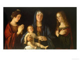 Virgin and Child with St. Catherine and Mary Magdalene, circa 1500 Wydruk giclee autor Giovanni Bellini Virgin and Child with St. Catherine and Mary Magdalene, circa 1500 Wydruk giclee autor Giovanni Bellini
