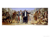 Philippe Pinel Releasing Lunatics from Their Chains at the Bicetre Asylum in Paris in 1793 Giclee Print by Charles Louis Lucien Muller
