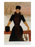 Allegory of Winter, circa 1900 Giclee-trykk av Jan van Beers