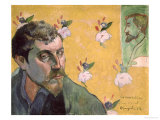 Self Portrait 1888 Reproduction procédé giclée par Paul Gauguin