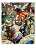 The Concert of Angels, 1534-36 (Detail) Giclée-tryk af Gaudenzio Ferrari The Concert of Angels, 1534-36 (Detail) Giclée-tryk af Gaudenzio Ferrari