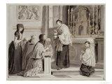 The Seven Sacraments: Communion, 1779 Reproduction procédé giclée par Pietro Antonio Novelli