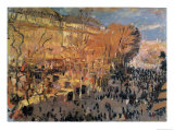 Study for "The Boulevard Des Capucines," 1874 Reproduction procédé giclée par Claude Monet
