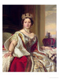 Portrait of Queen Victoria 1859 Giclee Print by Franz Xavier Winterhalter