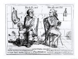 Politeness Lámina giclée por James Gillray Politeness Lámina giclée por James Gillray