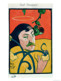 Self Portrait, 1889 reproduction procédé giclée par Paul Gauguin