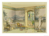 Design for a Bathroom, from "Interieurs Modernes," Published Paris, 1900 Giclee Print by Georges Remon