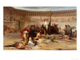 Triumph of Faith, Christian Martyrs in the Time of Nero, 65 AD Giclee Print by Eugene Romain Thirion Triumph of Faith, Christian Martyrs in the Time of Nero, 65 AD Giclee Print by Eugene Romain Thirion