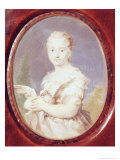 Enfant à la colombe reproduction procédé giclée par Rosalba Giovanna Carriera