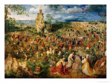 The Road to Calvary, 1564 Wydruk giclee autor Pieter Bruegel the Elder The Road to Calvary, 1564 Wydruk giclee autor Pieter Bruegel the Elder