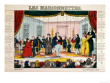 Marionettes, Caricature of the Bourgeoisie, 1839 Giclee Print Marionettes, Caricature of the Bourgeoisie, 1839 Giclee Print