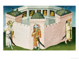 The Great Khan's Palace Giclee-trykk av Boucicaut Master The Great Khan's Palace Giclee-trykk av Boucicaut Master