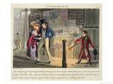 Intemperance, Plate 5 from "The Necessary Qualifications of a Man of Fashion," Published 1823 Giclee Print by Daniel Thomas Egerton
