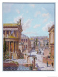 The Roman Forum of Antiquity, 1914 Giclee Print by Theodor Josef Hubert Hoffbauer