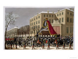 The Funeral Procession of Louis XVI and Marie-Antoinette 21st January 1815 Giclee Print