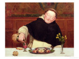 The Monk's Repast Giclee Print by Walter Dendy Sadler