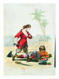 Mary Read from "Histoire Des Pirates" by P. Christian Giclee Print by Alexandre Debelle