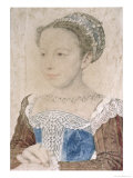 Marguerite De France Known as La Reine Margot, circa 1560 Giclee Print by Francois Clouet Marguerite De France Known as La Reine Margot, circa 1560 Giclee Print by Francois Clouet