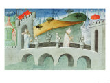 The Bridge over the Lou-Keou, a Province Near Peking Giclee-trykk av Boucicaut Master The Bridge over the Lou-Keou, a Province Near Peking Giclee-trykk av Boucicaut Master