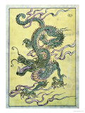 A Chinese Dragon Giclee Print