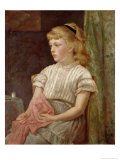 Portrait of a Girl, 1896 Lámina giclée por Blanche F. Macarthur