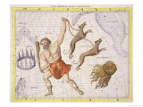 Constellation of Bootes, Plate 20 from "Atlas Coelestis," by John Flamsteed, Published in 1729 Giclee Print by Sir James Thornhill