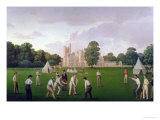 Cricket at Canford Manor, 1855 Giclee Print Cricket at Canford Manor, 1855 Giclee Print