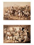 Two Scenes of the Indian Mutiny in 1857 reproduction procédé giclée par George Franklin Atkinson