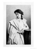 Sarah Bernhardt in the Role of Junie in "Britannicus" by Jean Racine circa 1860 Giclee Print by Gaspard Felix Tournachon Nadar