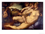 Venus and Cupid, 1533 Giclee Print by Jacopo da Carucci Pontormo Venus and Cupid, 1533 Giclee Print by Jacopo da Carucci Pontormo