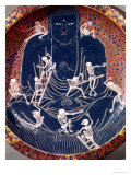 Plate Depicting Buddha with Ten Skeletons (Detail) Giclee Print