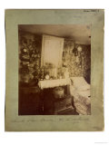 Bedroom of a Female Worker, Rue De Belleville, Paris, 1910 reproduction procédé giclée par Eugene Atget