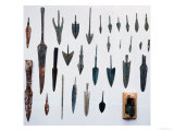 Weapon Heads, from Lorestan, Iran, circa 1000 BC Giclee Print by Elamite 