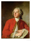 Pierre Augustin Caron De Beaumarchais Giclee Print by Jean-Marc Nattier