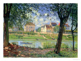 Villeneuve-La-Garenne, 1872 Giclee Print by Alfred Sisley