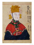 Portrait of the Empress Wu Zetian Giclee Print