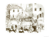 A Lynching in Kentucky, 1850s Giclee Print