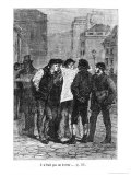 There was Not a Reader, Illustration from "Around the World in Eighty Days" reproduction procédé giclée par Alphonse Marie de Neuville