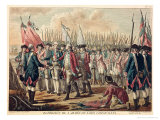 The Surrender of Yorktown, 17th October 1781 Giclee Print by Jean Jacques Francois Le Barbier