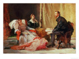 Tasso and Elenora D'Este Giclee Print by Domenico Morelli