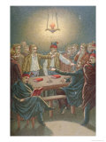 Meeting of the Carbonari, circa 1815-30 Giclee Print Meeting of the Carbonari, circa 1815-30 Giclee Print
