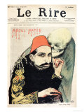 Caricature of Abd Al-Hamid II from "Le Rire," 29th May 1897 Giclee Print by Jean Veber