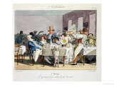 The Hundred-Seater Restaurant: 5 O'Clock Giclee Print by Grandville 