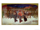 Fiumana 1895-96 Giclee Print by Giuseppe Pellizza da Volpedo