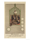 Osman I Founder of the Ottoman Empire in the Year 1300, from an Original Picture in the Seraglio Giclee Print by C. Du Bose