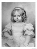 Colette Aged 18 Months, 1875 Giclee-trykk av Stephane Baron